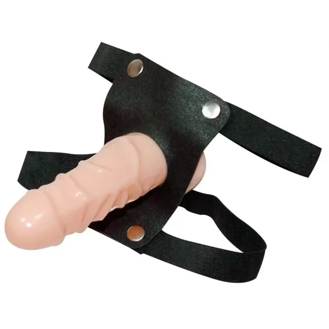 Lock load strap-on penis