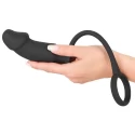 Black velvets ring + plug