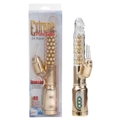 Wibrator rotacyjny Extreme Pure Gold (2 kolory)