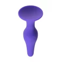 Plug-A-TOYS 761303 Butt plug Silicone purple