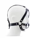 Knebel-Imbracatura per testa con anello Head Harness+Ring Gag