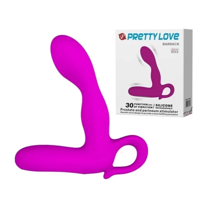 Pretty love barrack prostate stimulator vibro pink