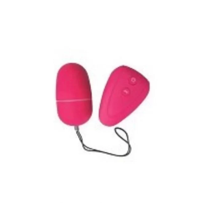 Jajko/wibr-Remote Control Egg - 10 Functions ~ Pink (Batts Inc)