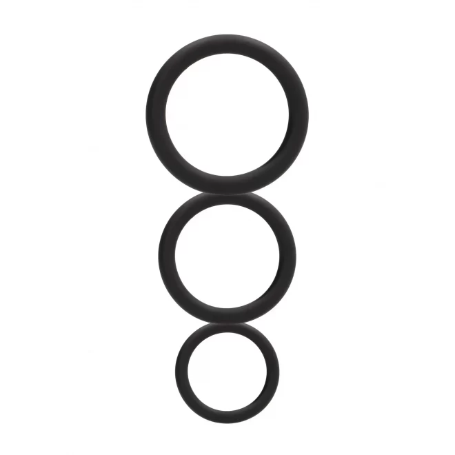Round cock ring set