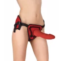 Deluxe silicone strap on - 10 inch
