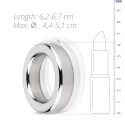 Metalowy ring na penisa - Sinner Gear Metalen Cockring 45mm