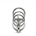 Stainless steel chastity device - curator - 50 mm.