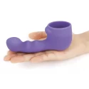 Le wand ripple petite weighted silicone attachment