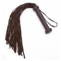 Coco de mer leather flogger brown