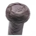 Coco de mer leather flogger brown