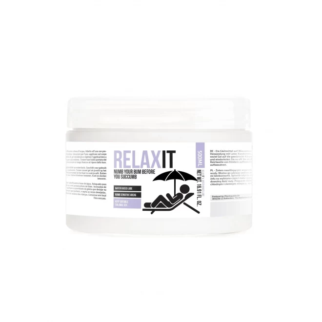 Relax it - numb your bum before you succumb - 500 ml