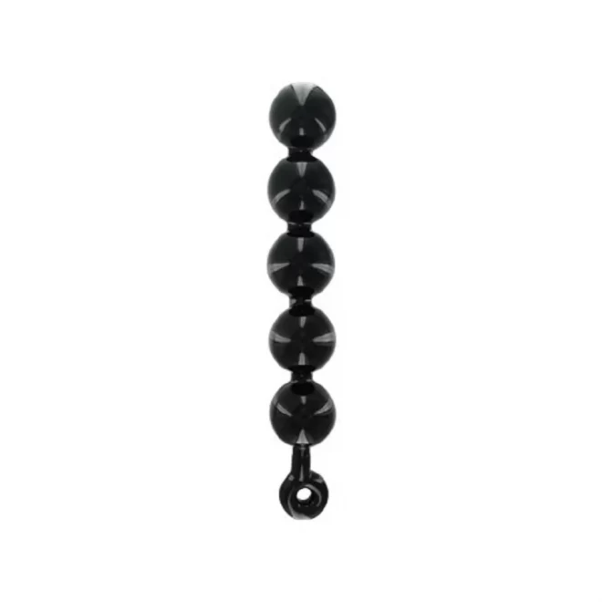 Black Baller Anal Beads