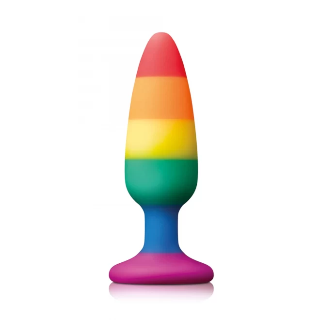 Pleasure Plug Rainbow Medium