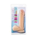 Dildo-AU NATUREL 8INCH SENSA FEEL DILDO BEIGE