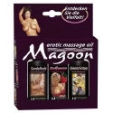 Zestaw olejków do masażu Magoon Erotic Massage Oil (3x50ml)