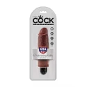 Wibrator King Cock 6 cali (15,2 cm) (2 kolory)