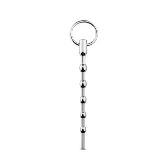 Beaded Solid Metal Dilator With Pull Ring