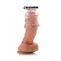 Clear vibrating penis head teaser