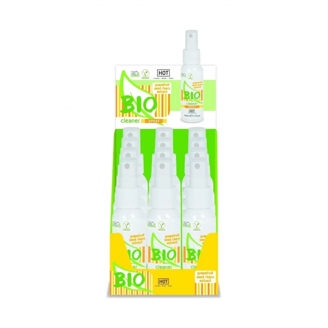 Hot bio cleaner spray (12 pcs) incl display