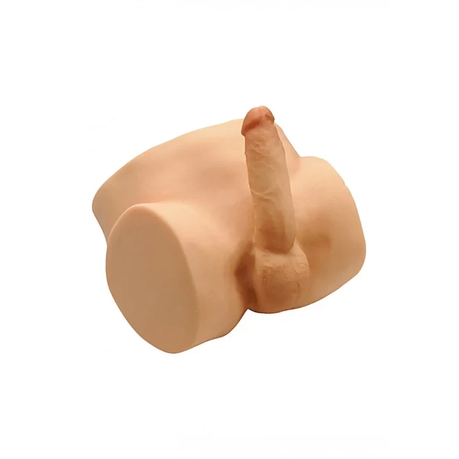 Virtual sex: featherweight cock and ass