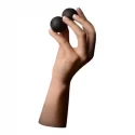 Marquis Velvety Ben Wa Balls - Black