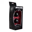 Marquis Velvety Ben Wa Balls - Black