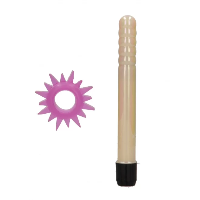Fluorescent beaded head vibrator