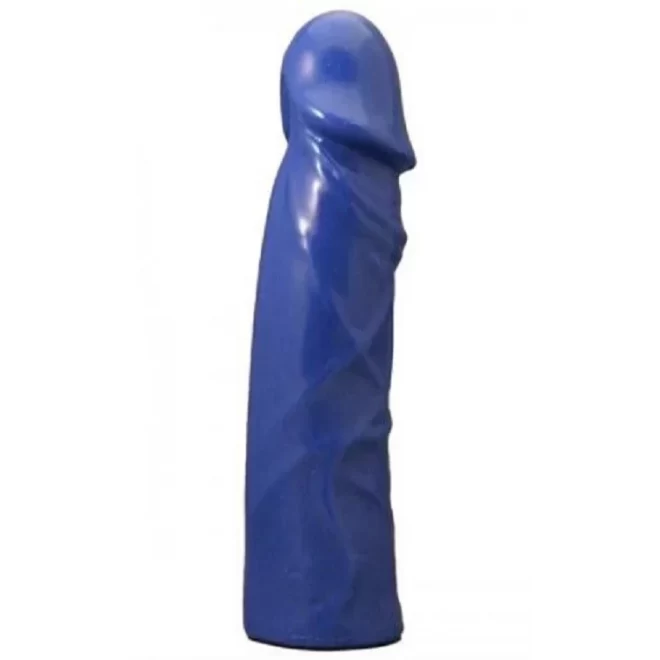 Dildo żelowe Dong no balls - blue - 18 cm. (7 inch)