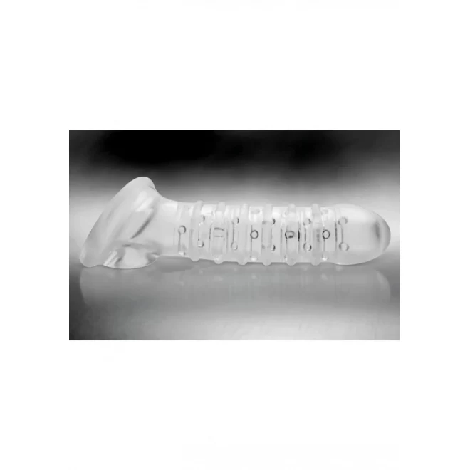 Textured girth enhancer-clear