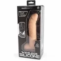 Silikonowe dildo ze zdalnym sterowaniem 20cm