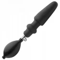 Expander inflatable anal plug with pump