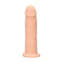 Silicone dildo without balls - 19,2 cm