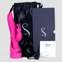 Ekskluzywny wibrator ze stymulatorem łechtaczki SWAN - Adore Beauty