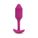 Korek analny z obciążnikiem Vibrating Snug Plug 2