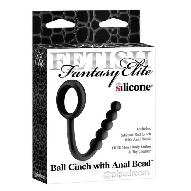 Fetish Fantasy Elite Ball Cinch with Anal Black