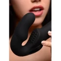 Urge Strapless Strap-On Vibrator - Black