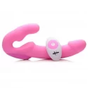 Urge Strapless Strap-On Vibrator - Pink