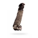 TOYFA Xlover, Penis Sleeve with testicle ring 22,5cm TPE black