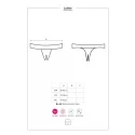 Lolitte stringi otwarte czarne s/m
