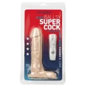Realistyczne dildo z wibracjami Ballsy Super Cock 7