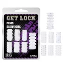 Get Lock Penis Sleeve Kits-clear 7 pcs