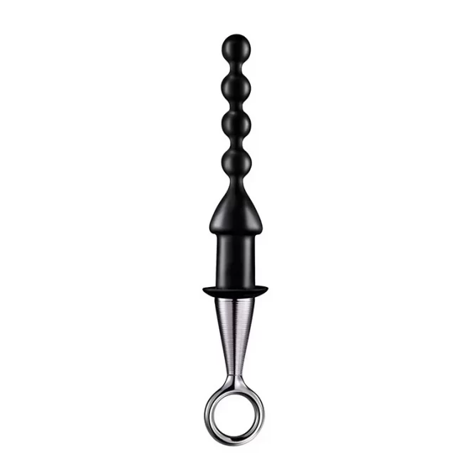 MENZSTUFF ANAL BEAD WITH PLATED HANDLE