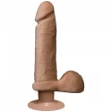 Realistyczny penis z jądrami Ultra Skin Realistic Cock 8 Vibro