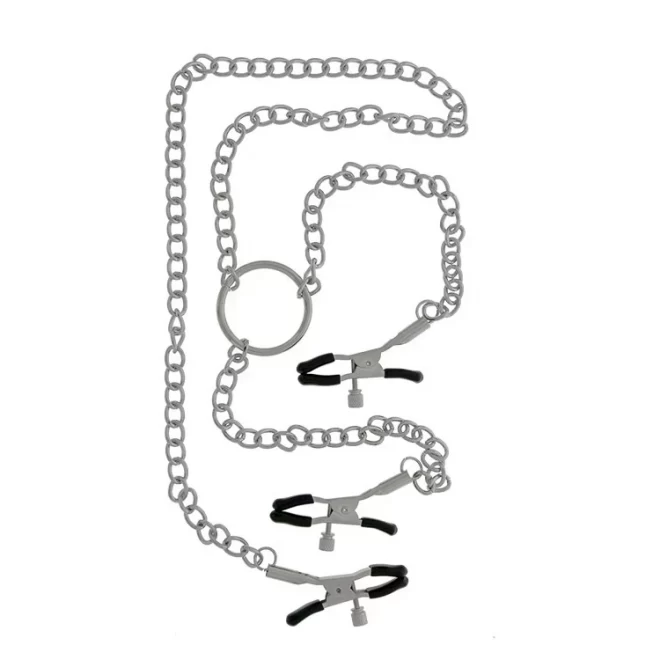 Stymulator-BLAZE NIPPLE & CLIT CLAMPS