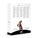 Sexy bodystocking with garter - one size