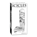 Szklane, potężne dildo Icicles No.40