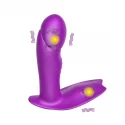 Stymulator-Silicone Panty Vibrator USB 7 Function / Heating / Impact function