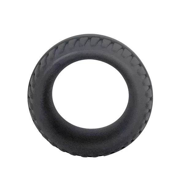 Tractor - liquid silicone cock ring - m - black