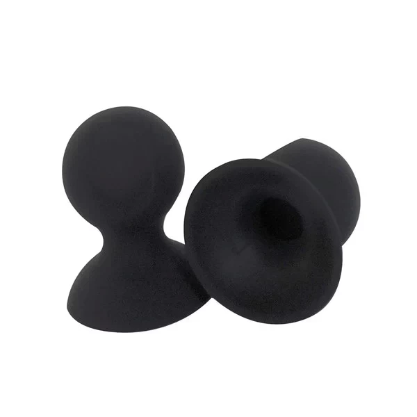 Nip pull - silicone nipple suckers - m - black