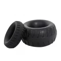 Tractor - liquid silicone cock ring - xl - black